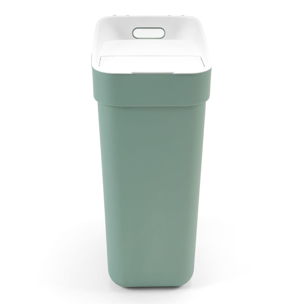 CURVER Mülleimer, 30 l, Ready to Collect – mit Wandhalterung für Wand oder Tür – Küche, Badezimmer,
