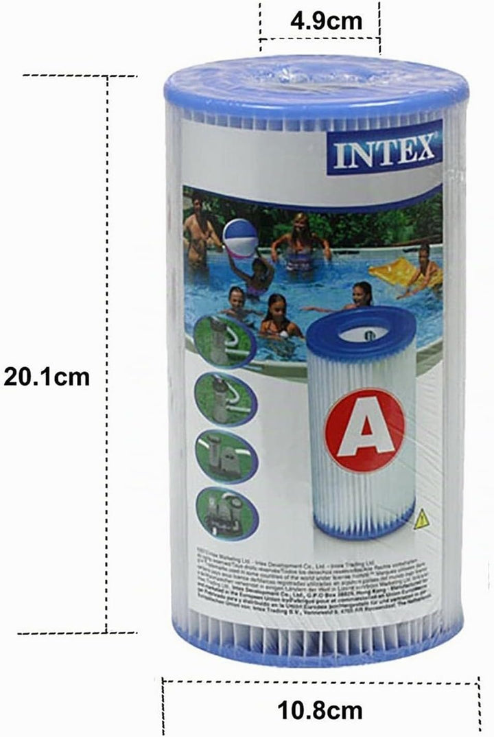Intex – 6 Wasserfilter Kartuschen 'A' 6 Stück, 6 Stück