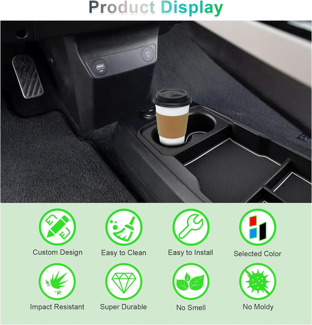 GAFAT Ki-a EV6 2021-2024 2025 Mittelkonsole Aufbewahrungsbox, EV6 2023 Organizer Tray Handschuhfach