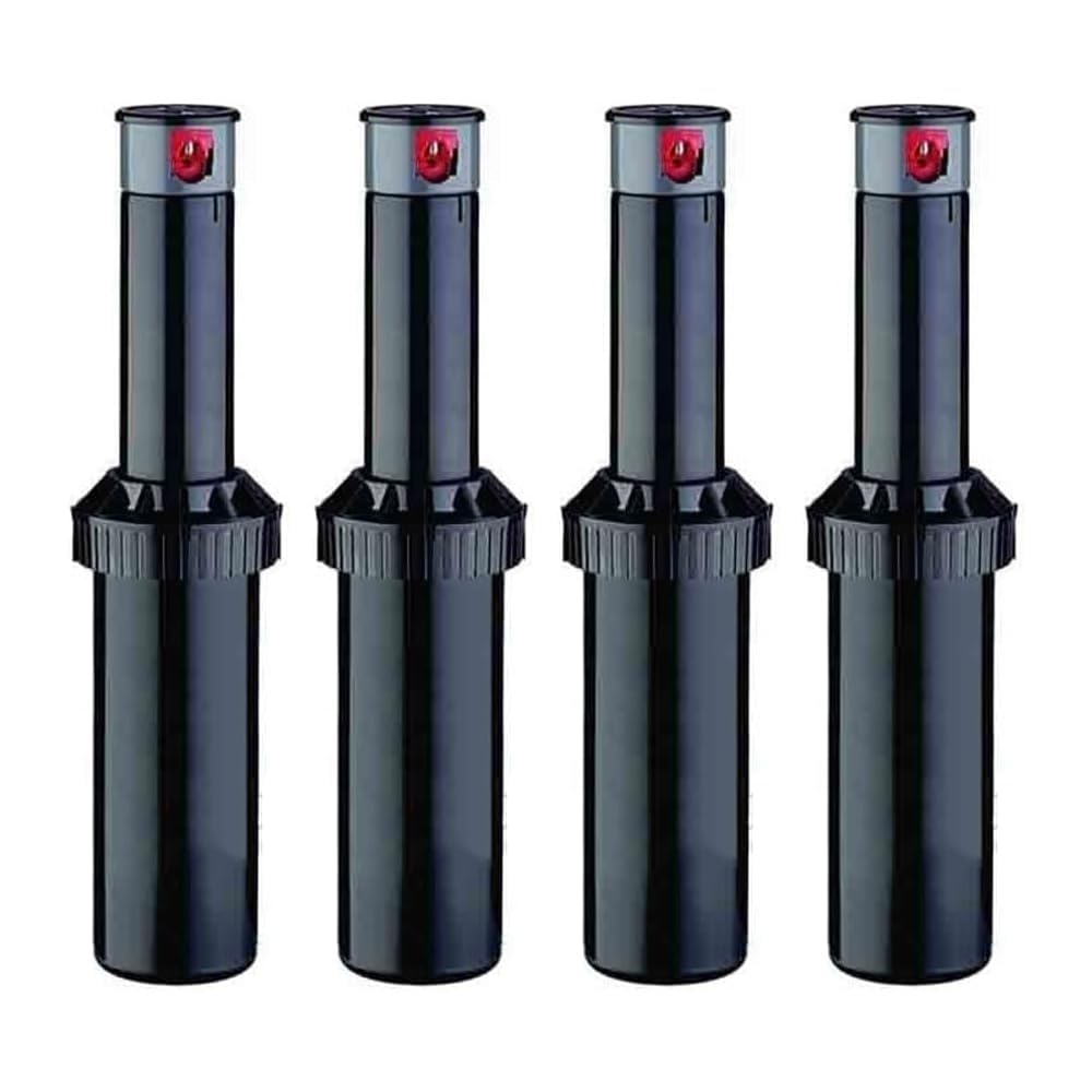 Suinga 4 x ASPERSOR KRain Superpro 3/4 Zoll, Reichweite 7,9 bis 14,9 m. Packung mit 4 verstellbaren