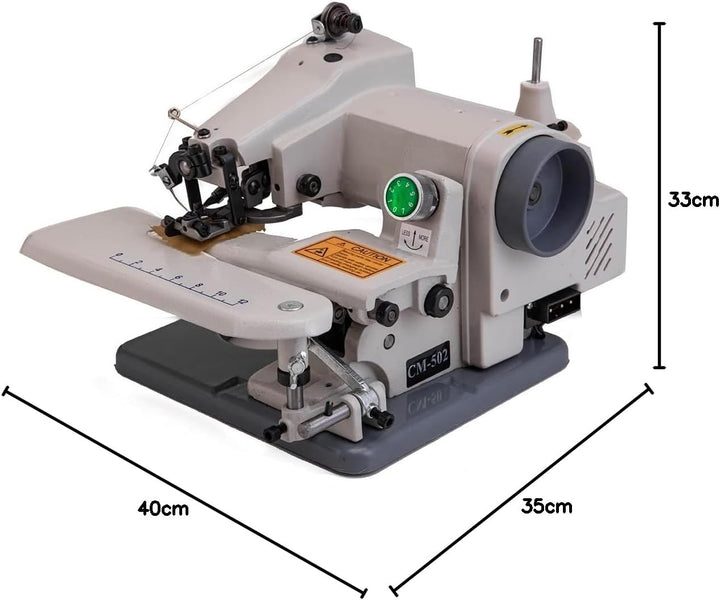 Lfhelper Blindstichmaschine, Desktop Blindstich Schneider Nähmaschine, Haushaltsnähmaschine 1200 Sti