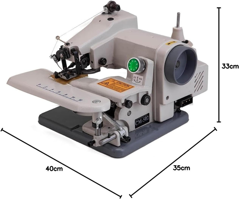 Lfhelper Blindstichmaschine, Desktop Blindstich Schneider Nähmaschine, Haushaltsnähmaschine 1200 Sti