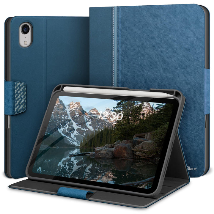 KingBlanc Hülle für iPad mini 7 (A17 Pro), iPad mini 7./6. Generation (2024/2021 8,3 Zoll) mit Penci