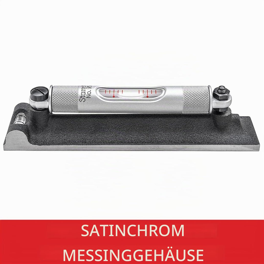 Starrett 98-6 6-Zoll-Präzisions-Maschinisten-Wasserwaage, Schwarz