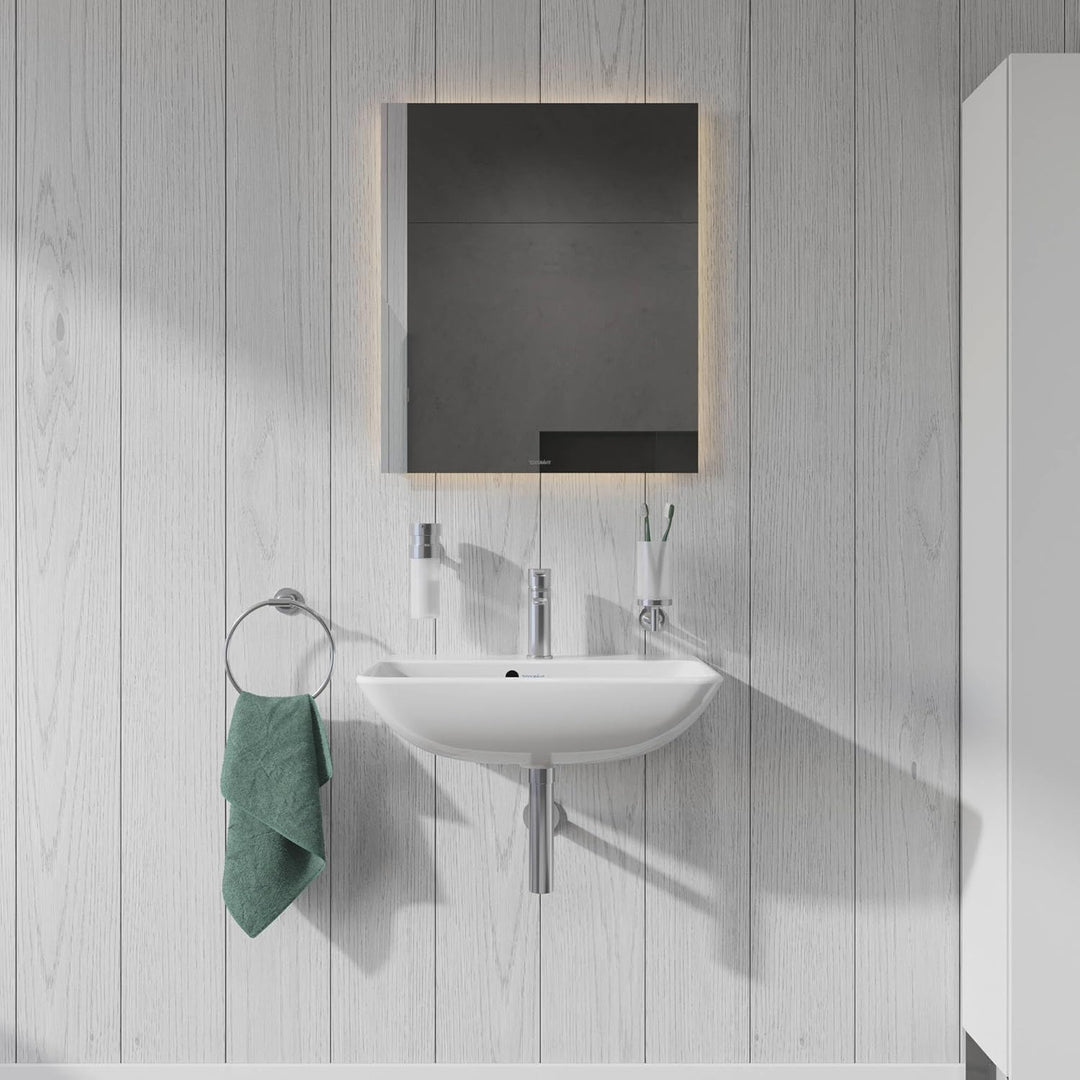 Duravit ME by Starck Waschtisch Compact Weiss Hochglanz 600mm