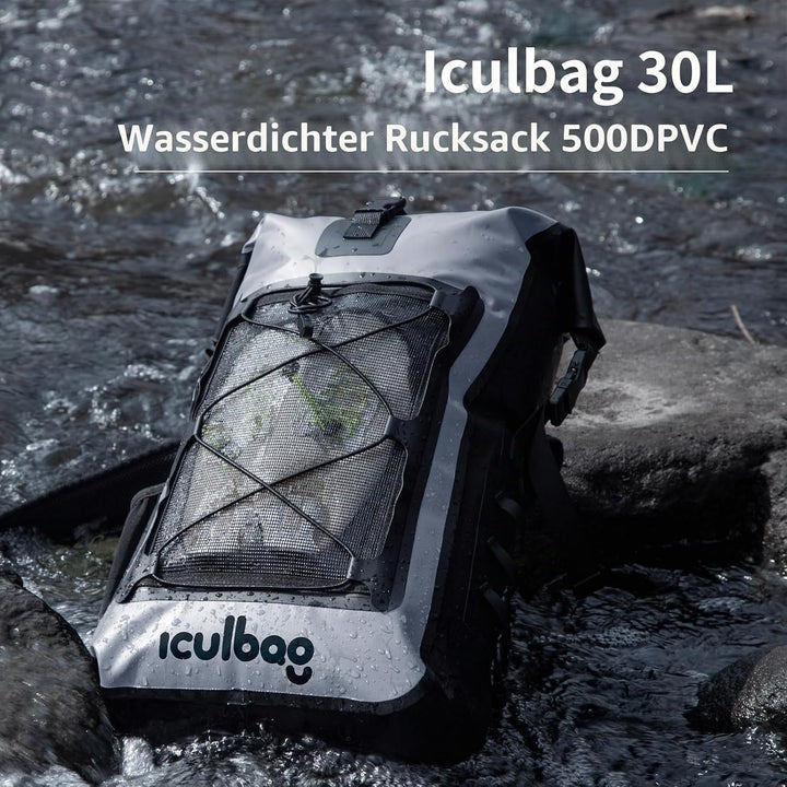 Dry Bag Wasserfeste Tasche BootszubehöR Strand Gadget 30L/40L Wasserfester Rucksack Waterproof Bag R