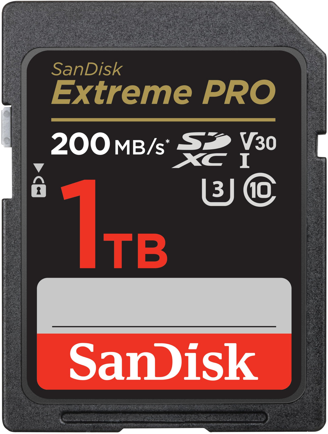SanDisk Extreme PRO SDXC UHS-I Speicherkarte 1 TB (V30, Übertragungsgeschwindigkeit 200 MB/s, U3, 4K