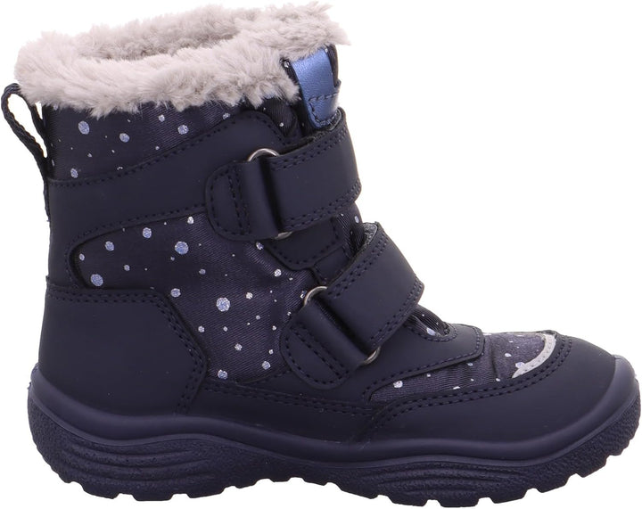 Superfit Mädchen Crystal Schneestiefel 25 EU Blau Hellgrau 8000, 25 EU Blau Hellgrau 8000
