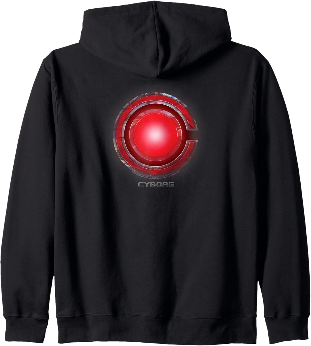 Justice League Movie Cyborg Logo Kapuzenjacke