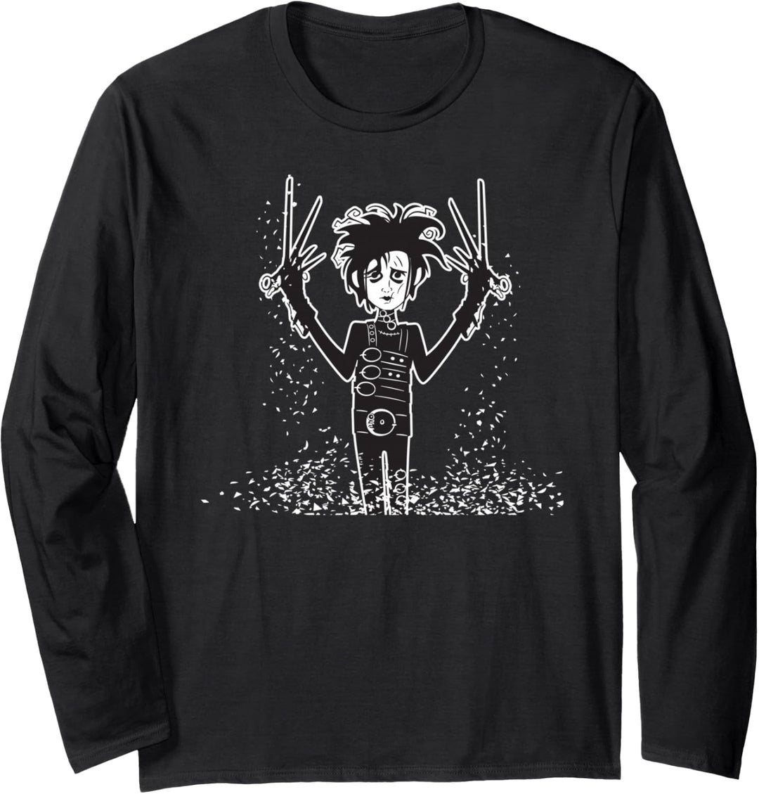 Tim Burton’s Edward Scissorhands Snow Langarmshirt