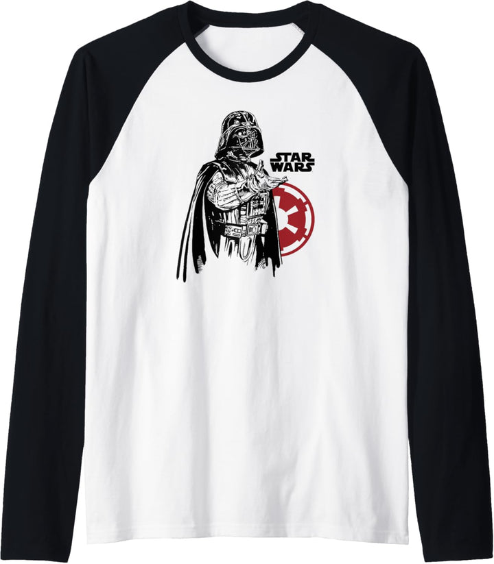 Star Wars Imperial Vader Rust Raglan