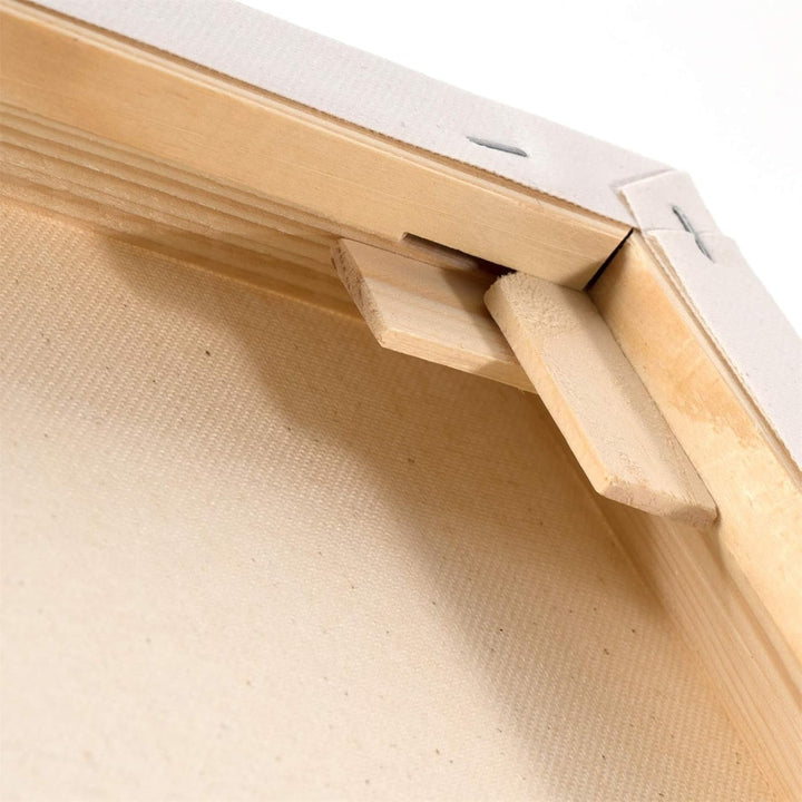 4X BK extra DEEP KEILRAHMEN 80x100 cm | Leinwände auf Keilrahmen 80x100 cm | extra hohe Keilrahmen m