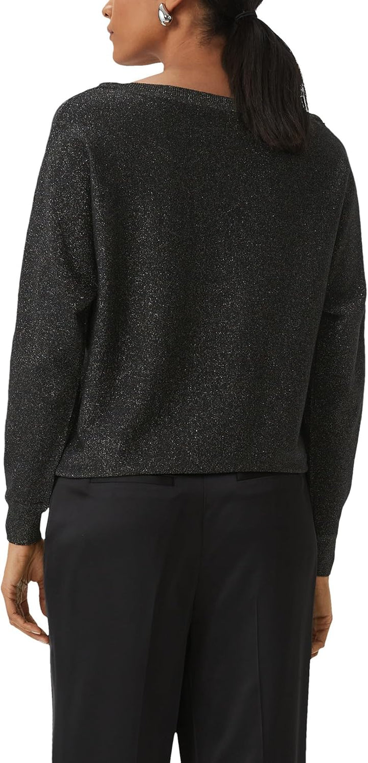 comma Strickpullover aus Viskosemix 32 Schwarz, 32 Schwarz