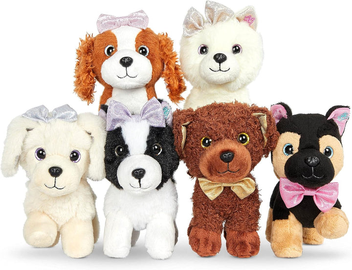 Glitter Girls - Jax - 15 cm Plüschwelpe zum Anfassen - Deutscher Schäferhund Puppe - Hundebett & Dec