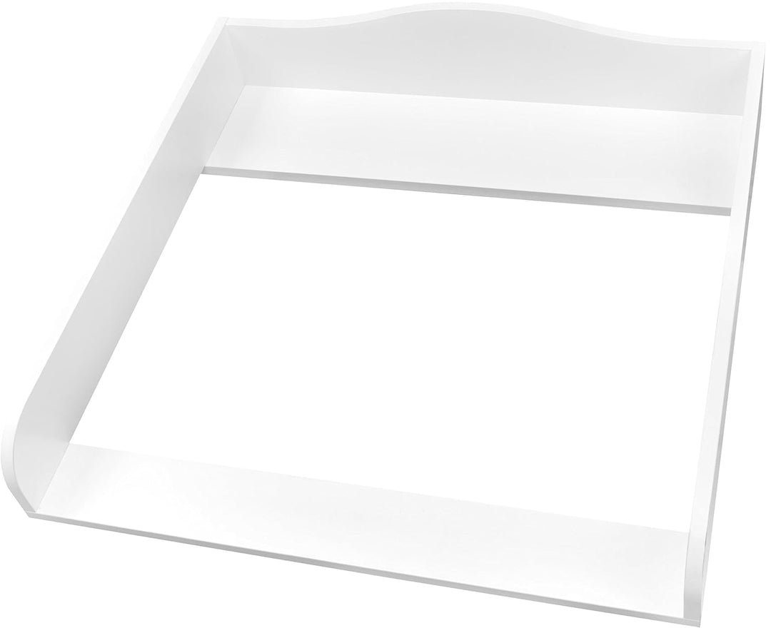 KraftKids Wickelaufsatz weiss passend für MALM Kommode