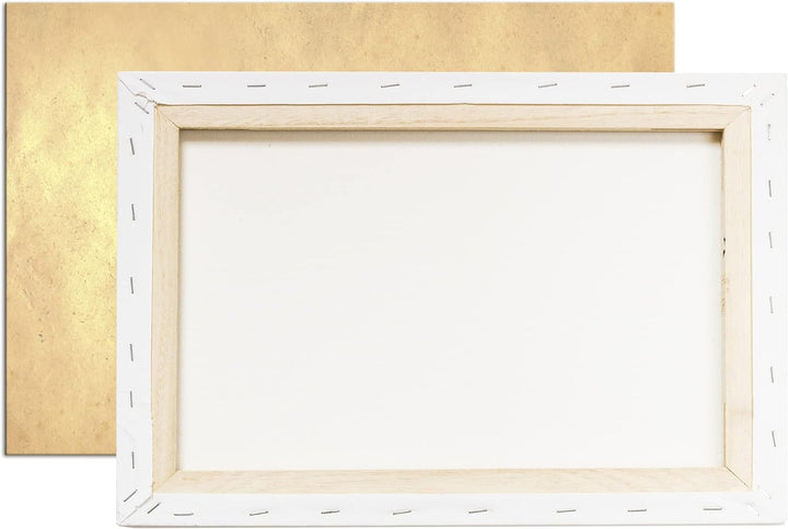 deyoli Schwarzer Handabdruck im Format: 80x60 als Leinwandbild, Motiv fertig gerahmt auf Echtholzrah