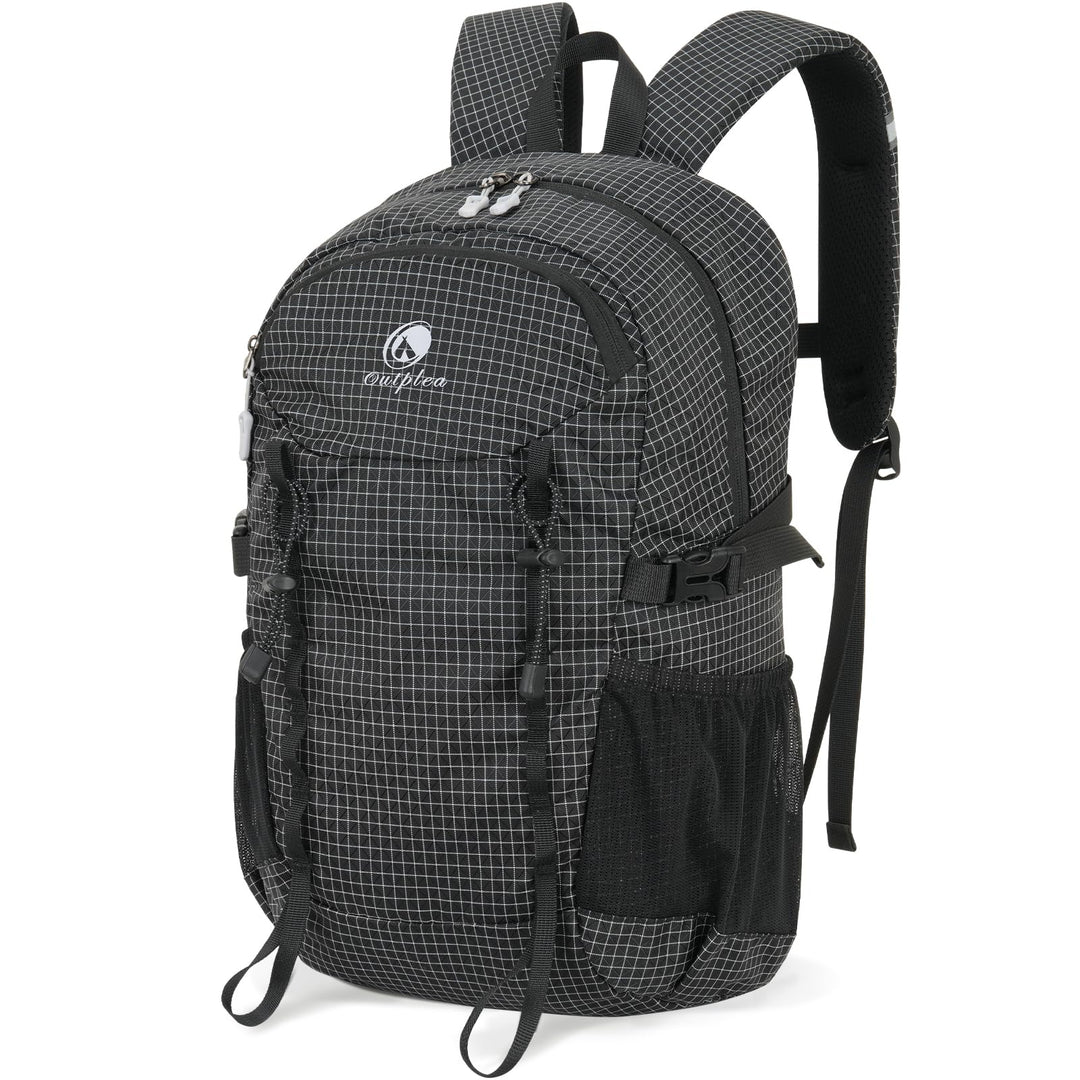 20L Klein Wanderrucksack Damen Herren, Leicht Tagesrucksack mit Rückenbelüftung 3D Air Mesh, Daypack