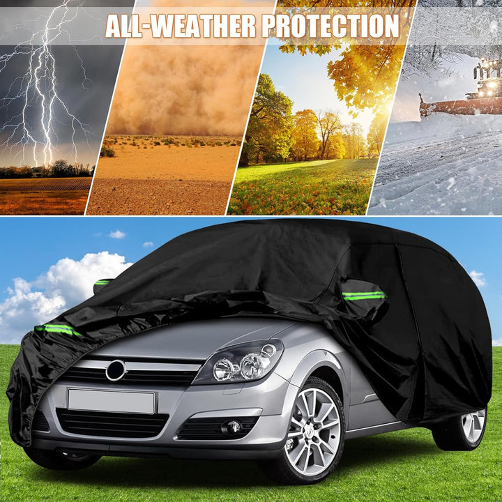 Autoabdeckung Outdoor Auto Abdeckplane Wasserdicht Ersatz für 1998-2009 Opel Astra G/H Hatchback, Vo
