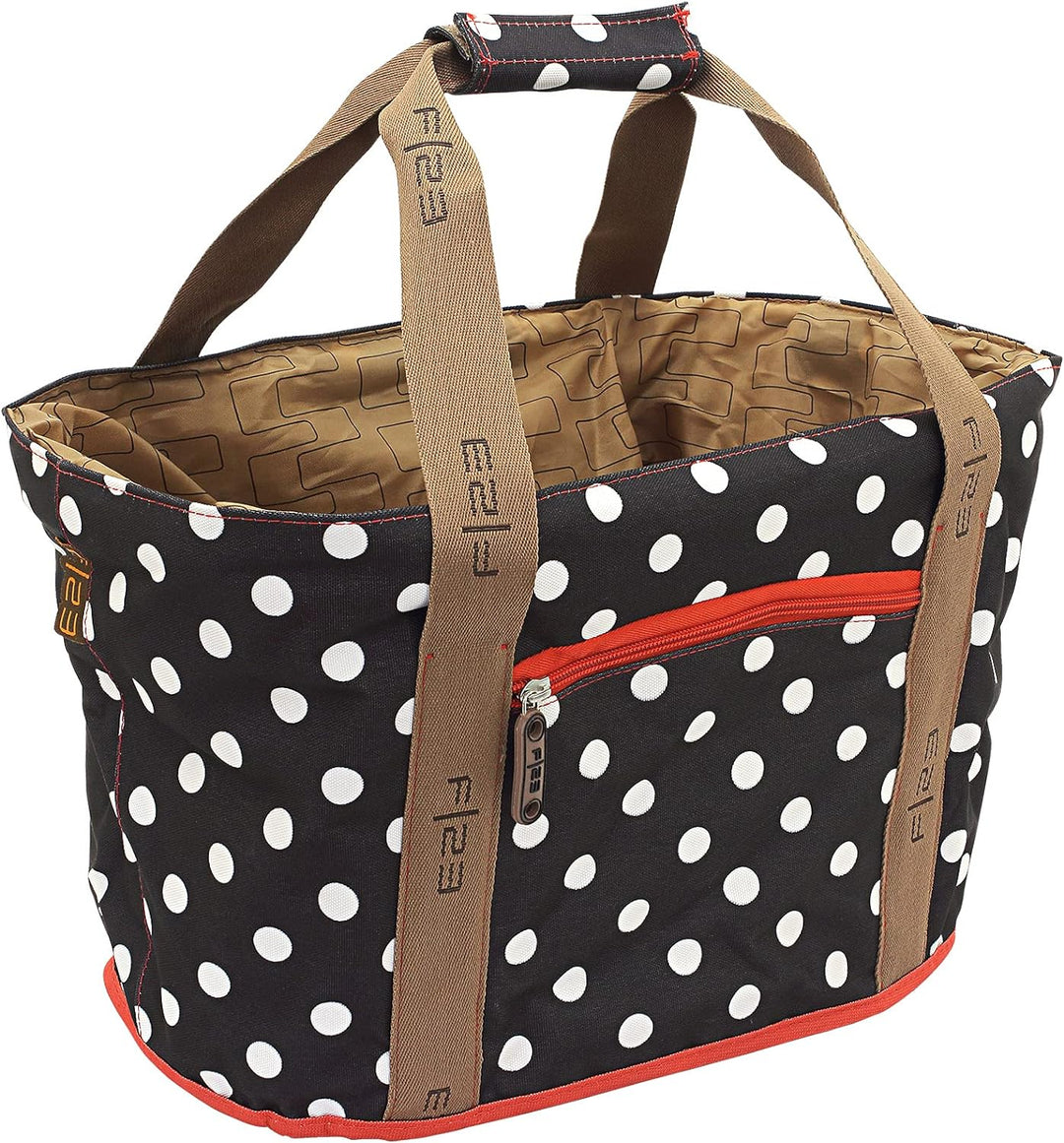 FI23 Einkaufskorb, Integrierte Schutzabdeckung, 42 x 27 x 26 cm, Ca. 20 Liter, Ergonomische Form, Sh