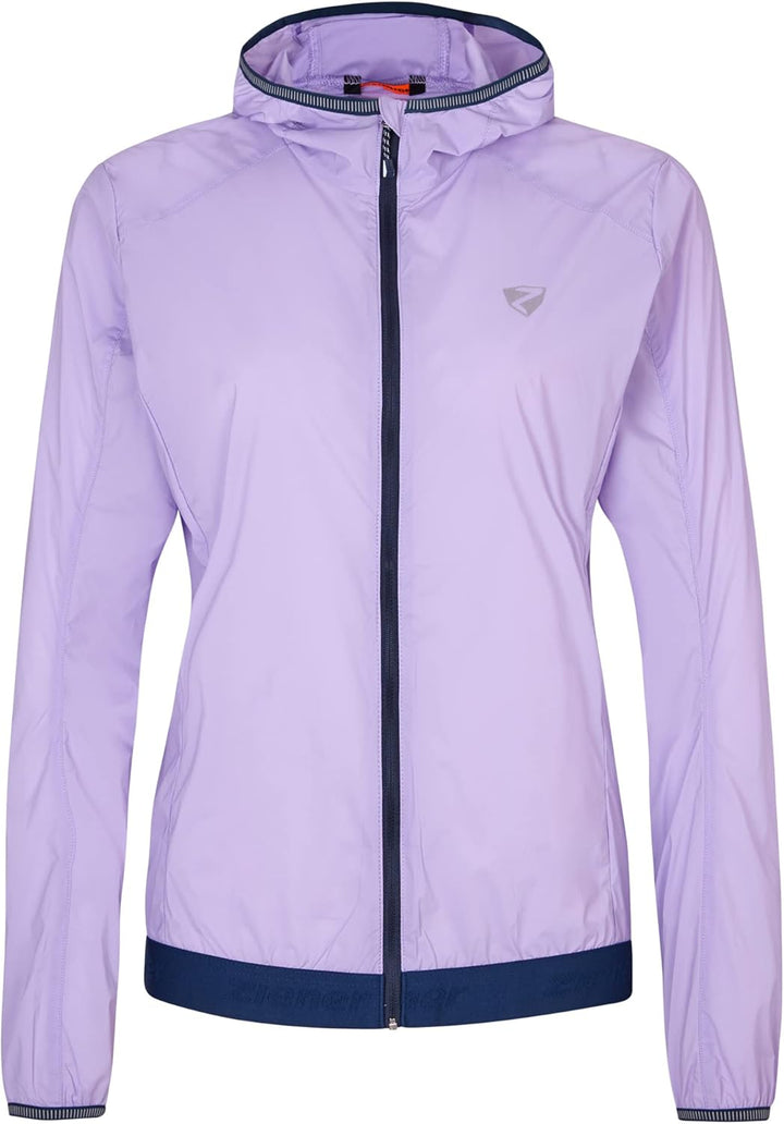 Ziener Damen Noria Windjacke - Fahrrad|Mountainbike|Outdoor - winddicht,atmungsaktiv,wasserabweisend