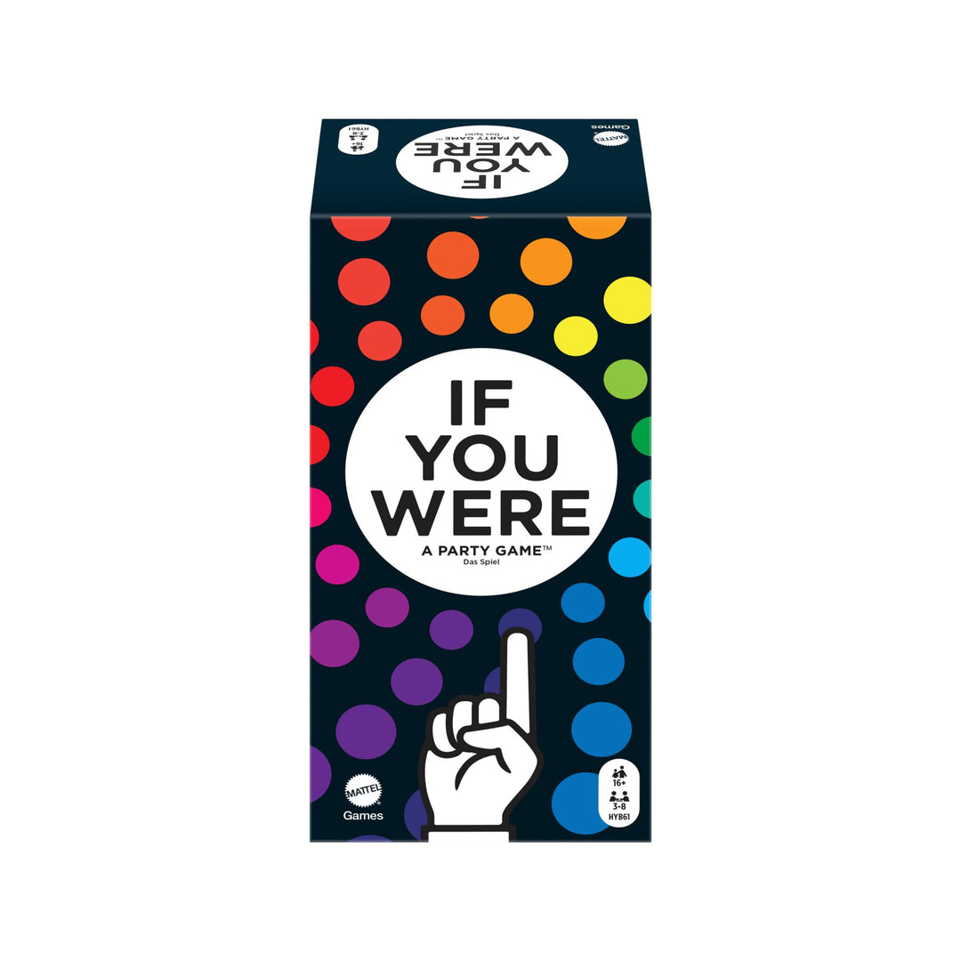 Mattel Games IF YOU WERE A PARTY GAME - Partyspiel für Erwachsene mit witzigen Fragen und Abstimmung