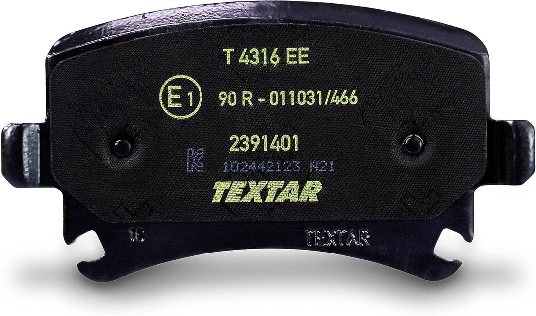 Textar 2391401 Bremsbelagsatz, Scheibenbremse