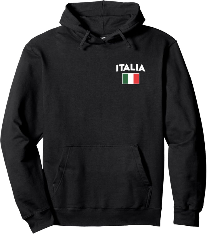 Italia Flagge Grün Weiss Rot Pullover Hoodie