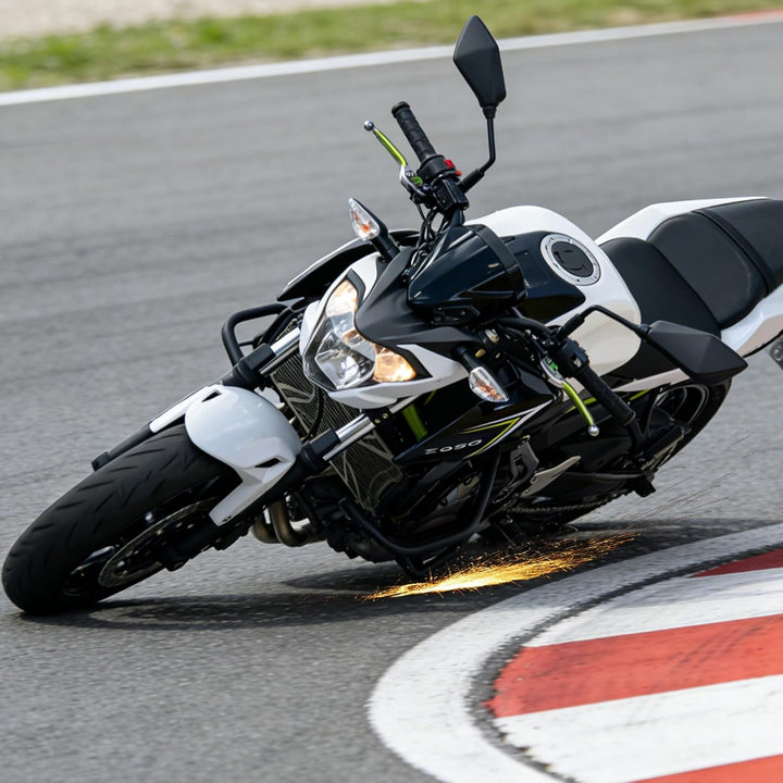 Motorrad Sturzbügel Schutzbügel Unten für Z650 Z 650 2017-2025, Schwarz