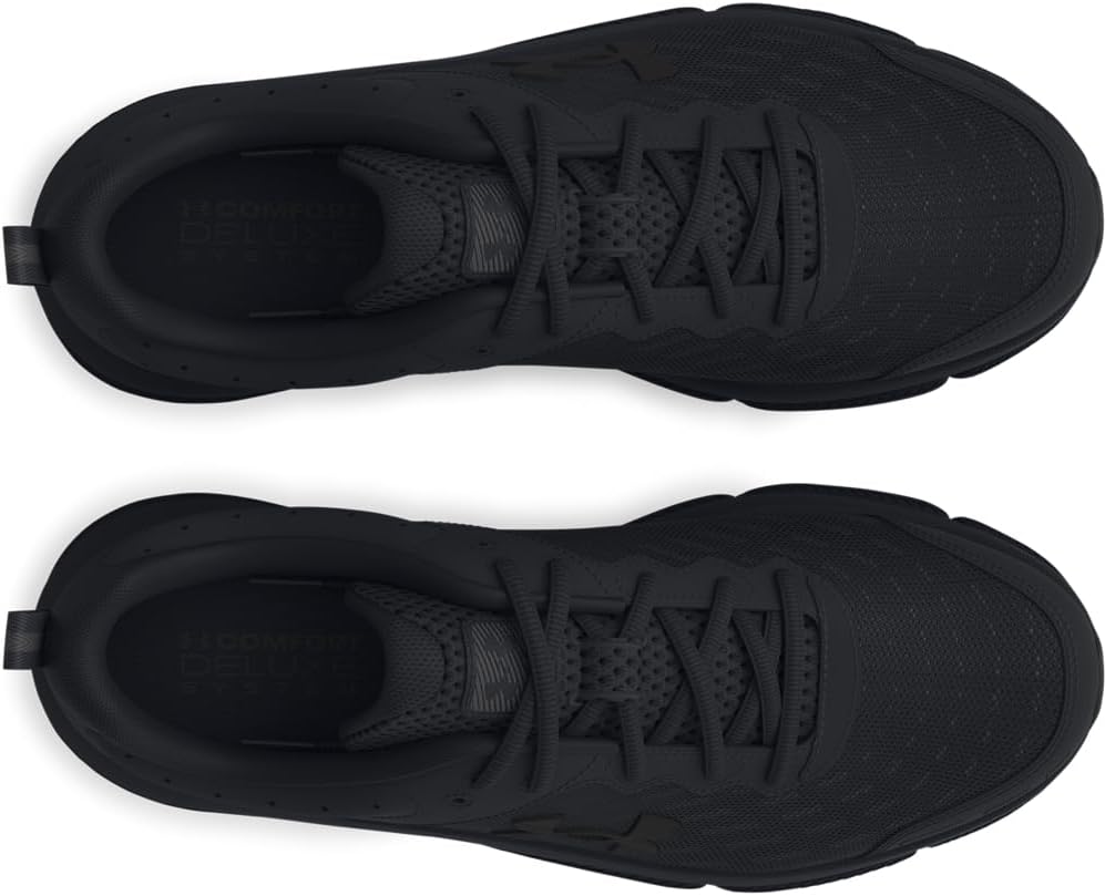 Under Armour Herren Ua Charged Assert 10 Laufschuhe 43 EU Schwarz, 43 EU Schwarz