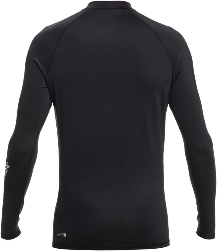 Quiksilver Herren All Time Ls Long Sleeve Rashguard Surf Rash-Guard-Shirt XS Anthracite, XS Anthraci
