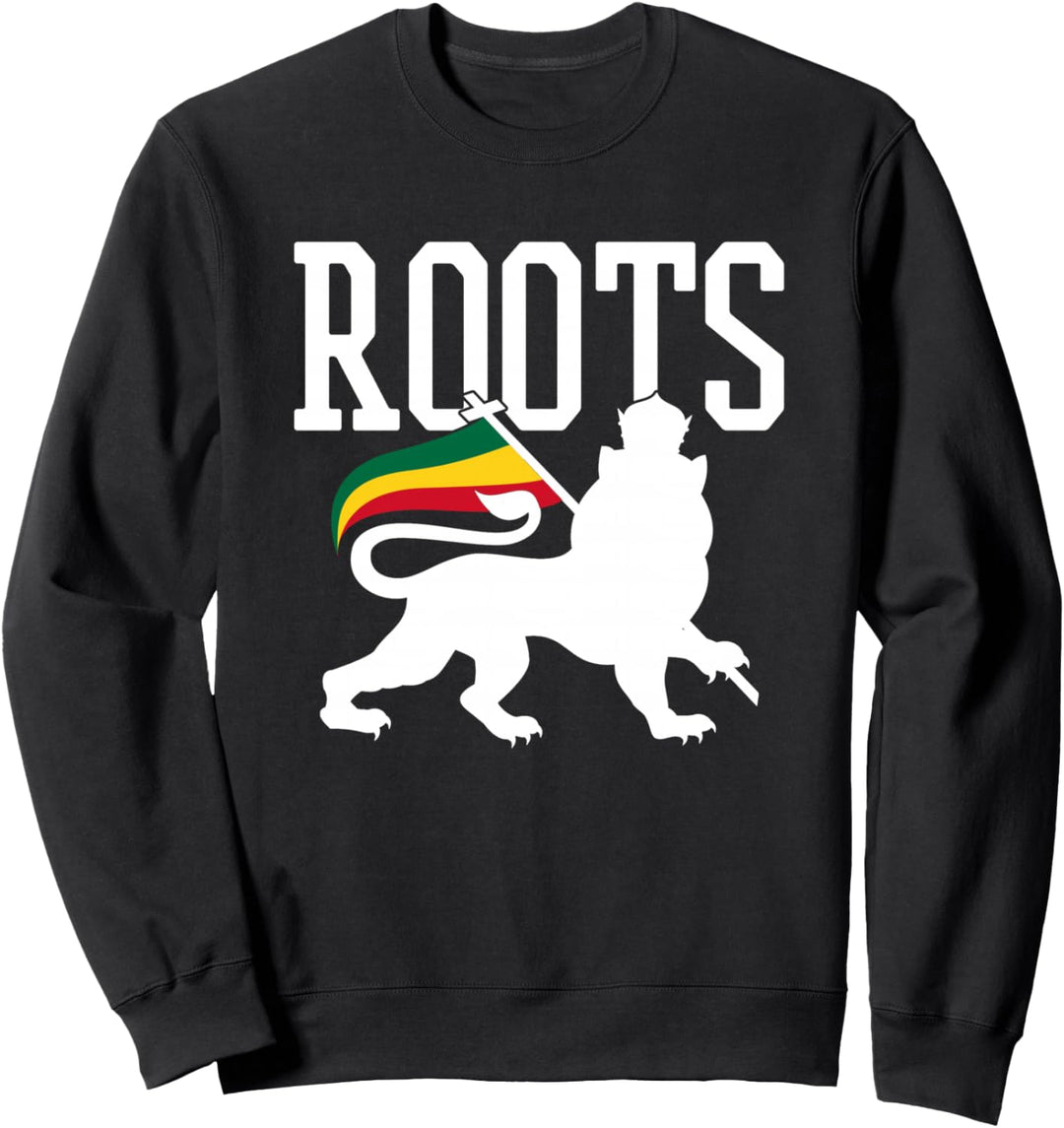 Reggae Roots - Lion Of Judah Rastafari Rasta Musik Geschenk Sweatshirt