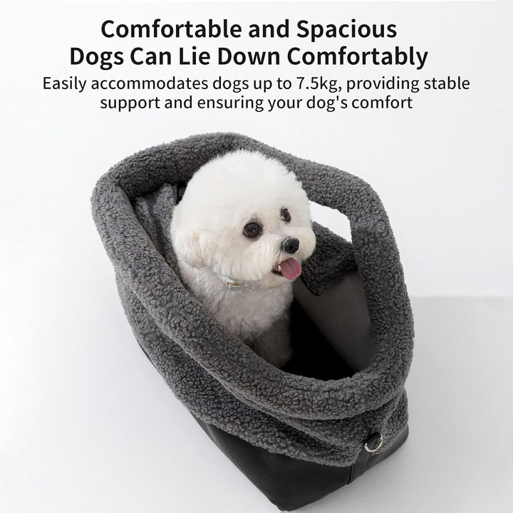 Tragetasche für kleine Hunde, wasserdicht, warm, mit Sicherheitsgurt, Schnalle, für kleine und mitte