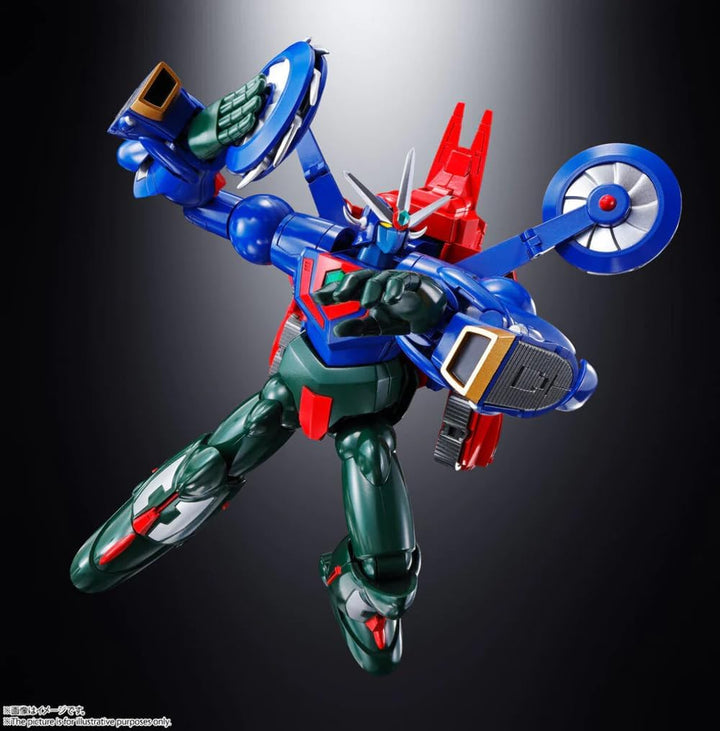 BANDAI 194467 Getter Robot Go, 18 cm, Mehrfarbig