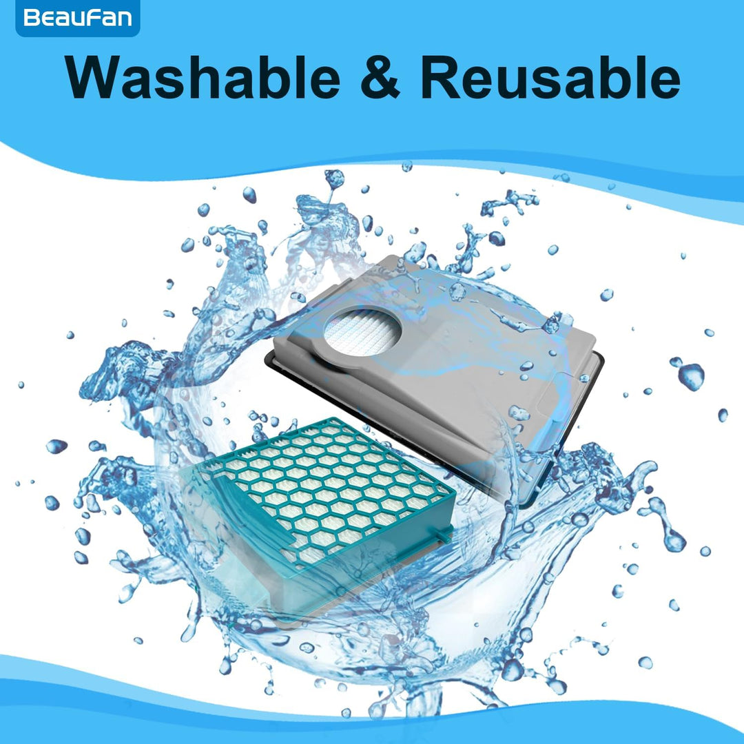 CX1 Filter Sets Compatible with Miele Boost CX1 Vacuum Cleaner Active, PowerLine, Parquet PowerLine,