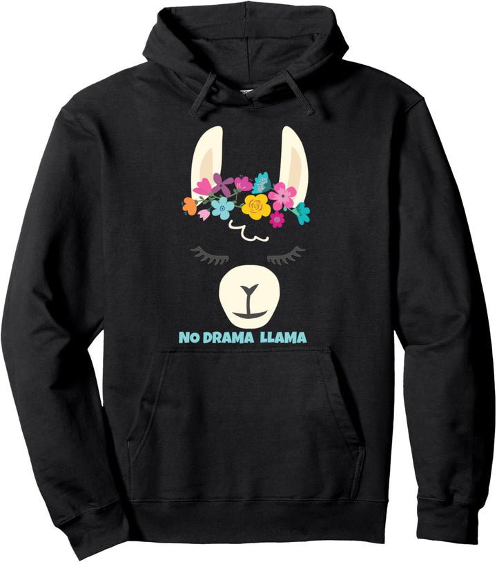 Kein Drama Lama Pullover Hoodie