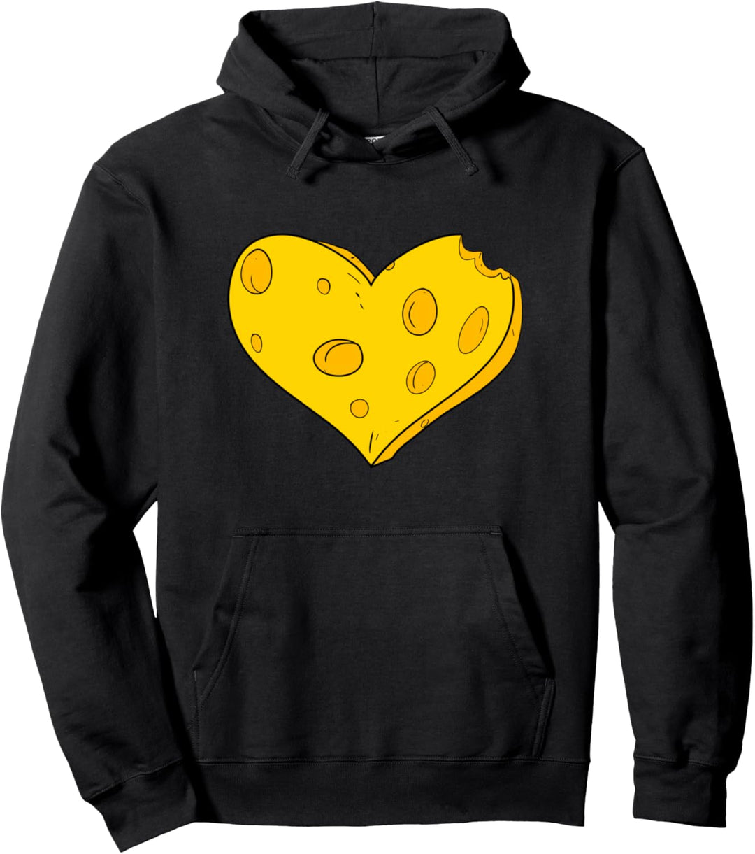 Herz aus Käse Pullover Hoodie