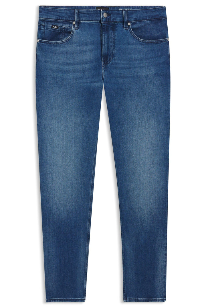 BOSS Herren Hugo Boss H-re.maine Jeans 30W / 34L Mittelblau420, 30W / 34L Mittelblau420