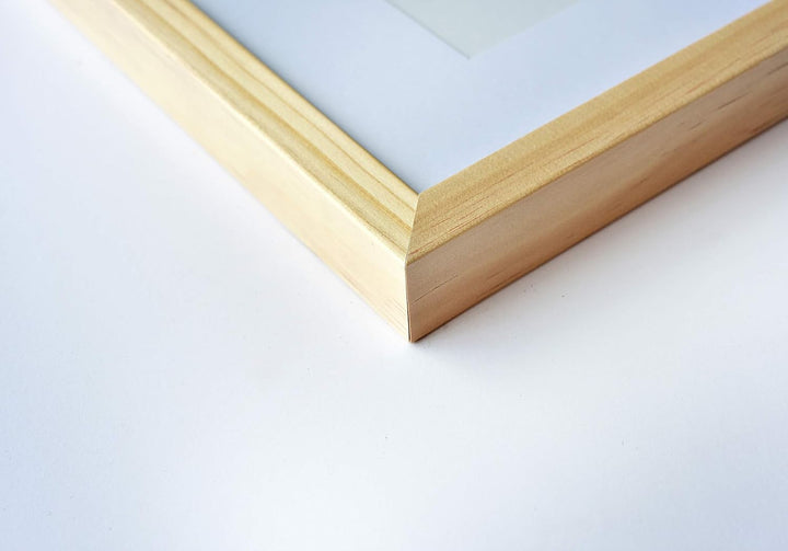 accent by nielsen Holz Bilderrahmen Apollon, 50x70 cm, Natur 50 x 70 cm Natur, 50 x 70 cm Natur