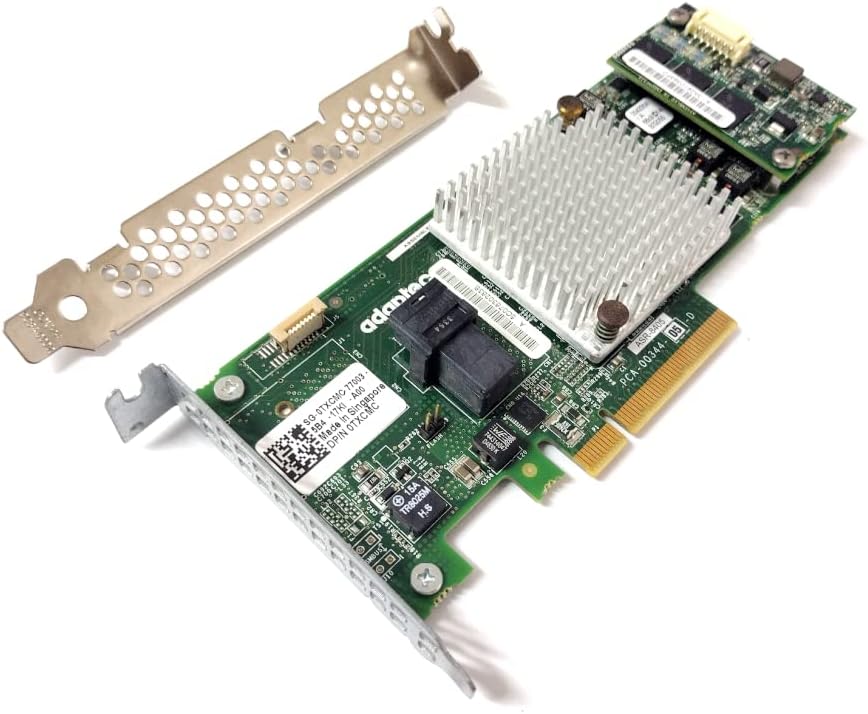 Adaptec 2277600-R RAID Adapter (MD2-Low Profile, PCI-e 3.0 8X, 12Gbps)