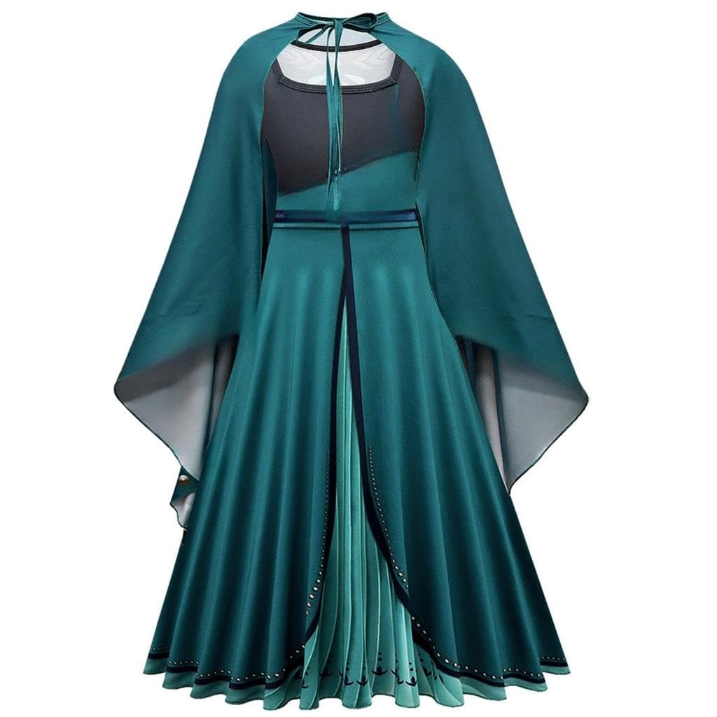 Lito Angels Prinzessin Königin Anna Krönung Kostüm Kleid für Kinder Mädchen, Eiskönigin Krönungsklei