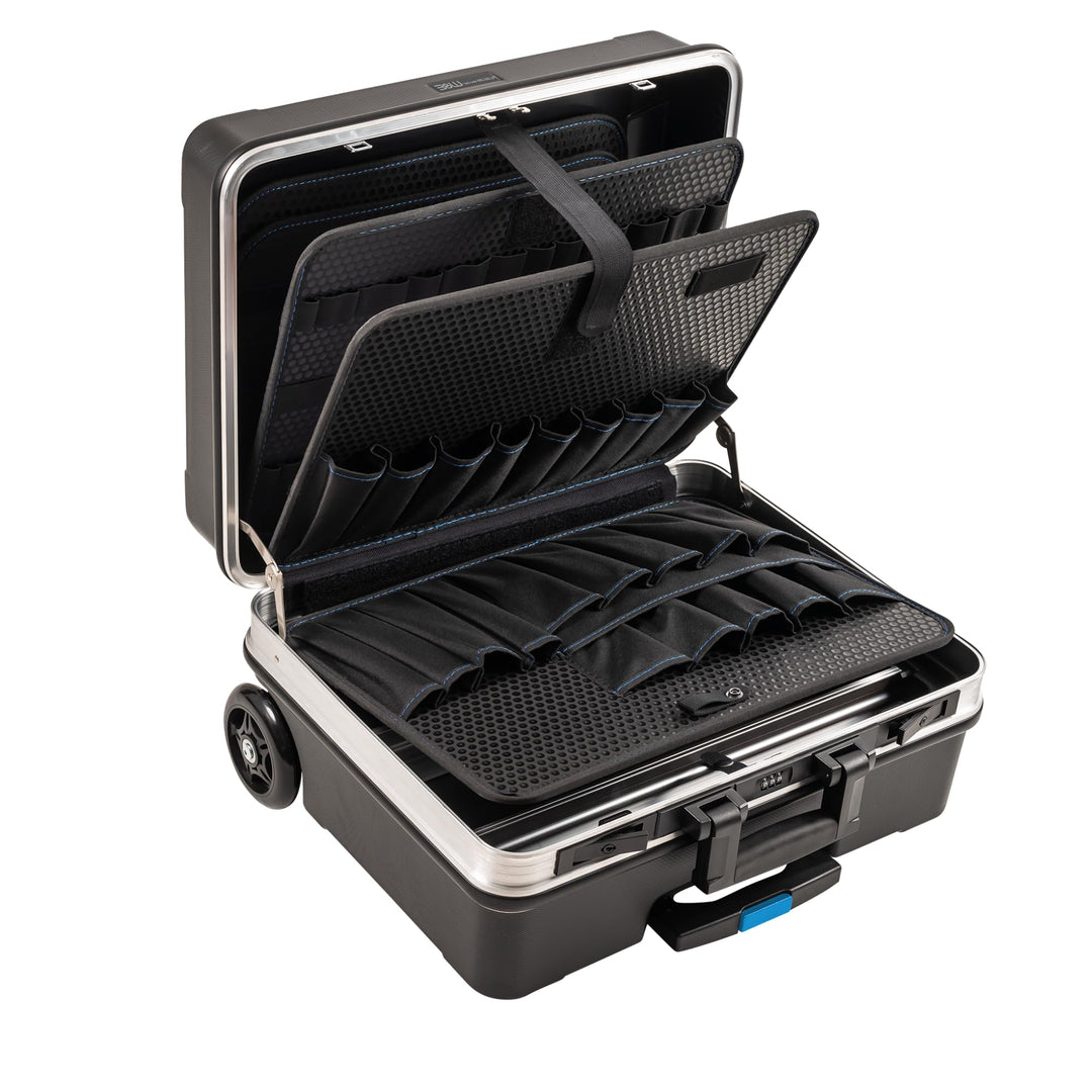 B&W Werkzeugkoffer go XL - tool.case ABS.360.PLT, Inhalt 36 Liter, mit Rollen, Innenmasse: 480 x 375