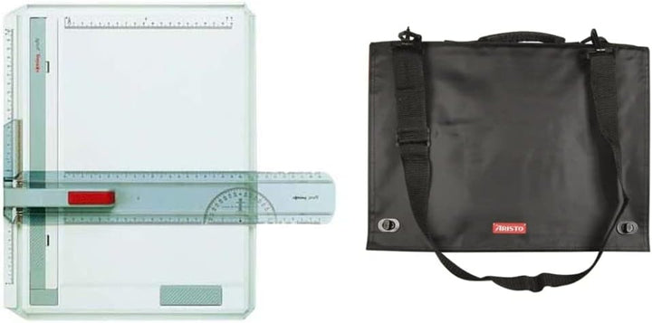 rOtring Profil-A4-Zeichenbrett & Aristo AR7064 Geo Board Carry Bag (Transporttasche für Zeichenplatt