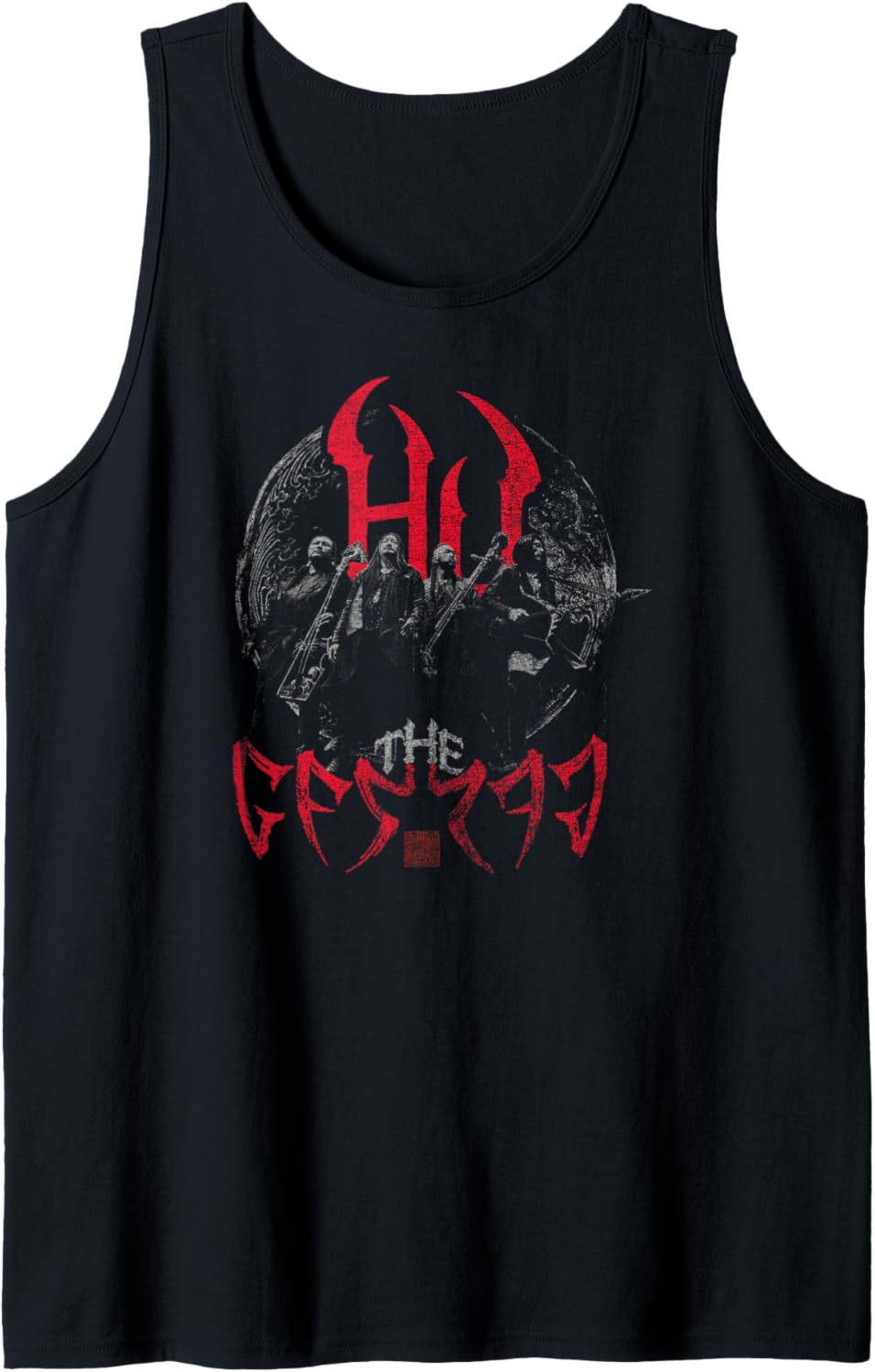 The Hu - Band Front Back Print Tank Top