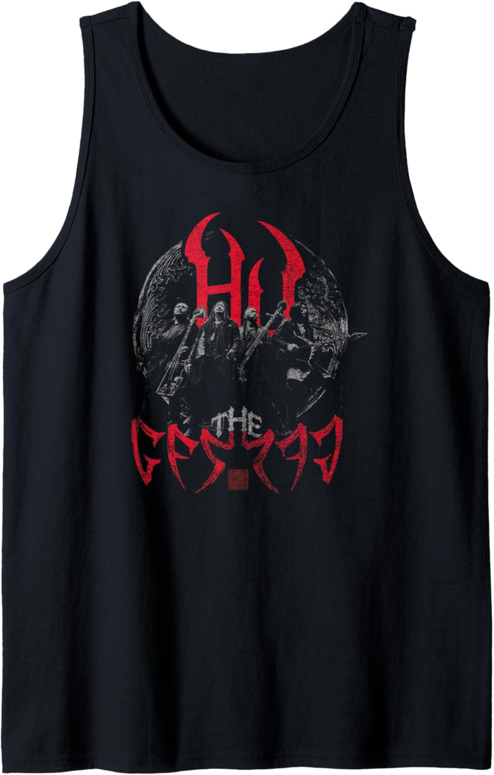 The Hu - Band Front Back Print Tank Top