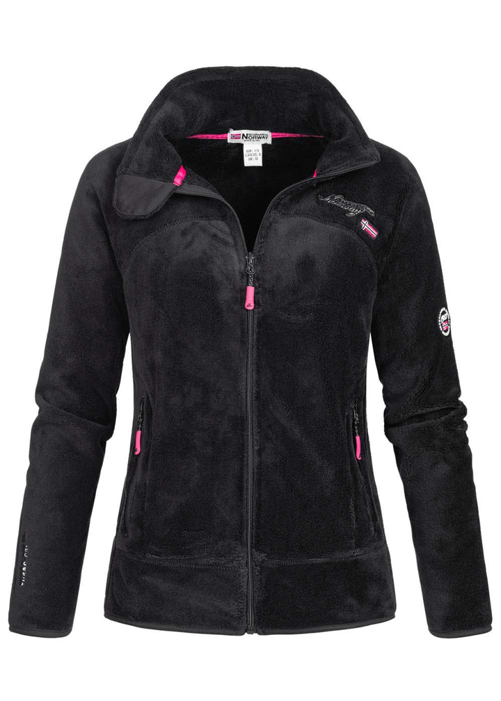 Geographical Norway Upaline Lady - Fleecejacke Damen Fine Frauen Warm Fermetur Zip - Jacke Fleece He