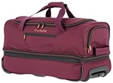 travelite 2-Rad Trolley Reisetasche Gr. S mit Dehnfalte, Gepäck Serie BASICS: Weichgepäck Reisetasch