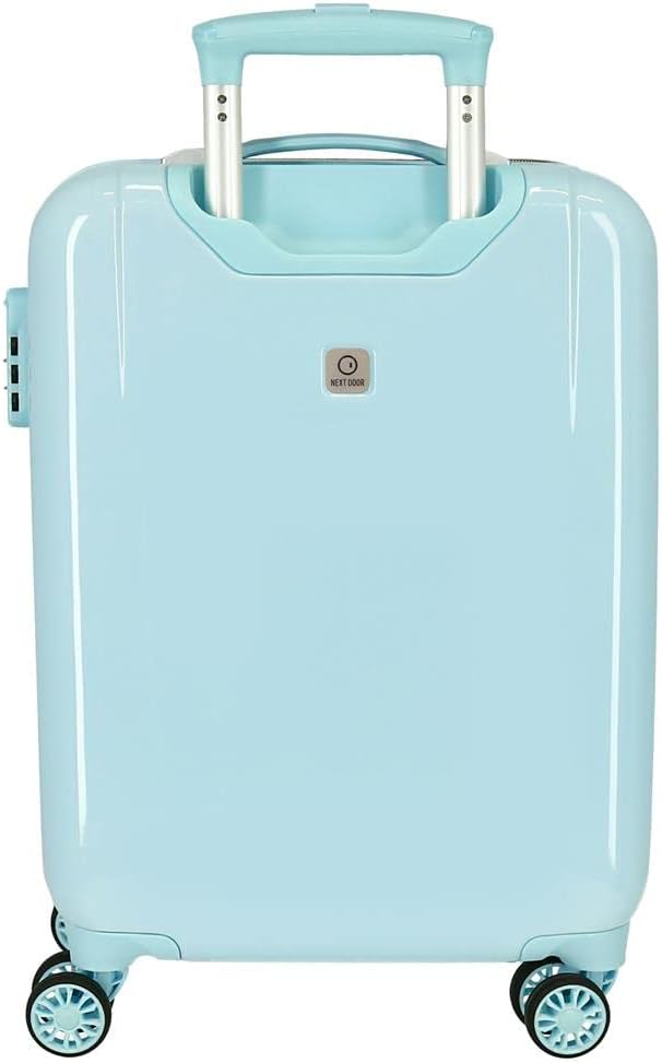 Disney Frozen Memories Kabinentrolley, blau, 38 x 55 x 20 cm, starr, ABS-Kombinationsverschluss, sei