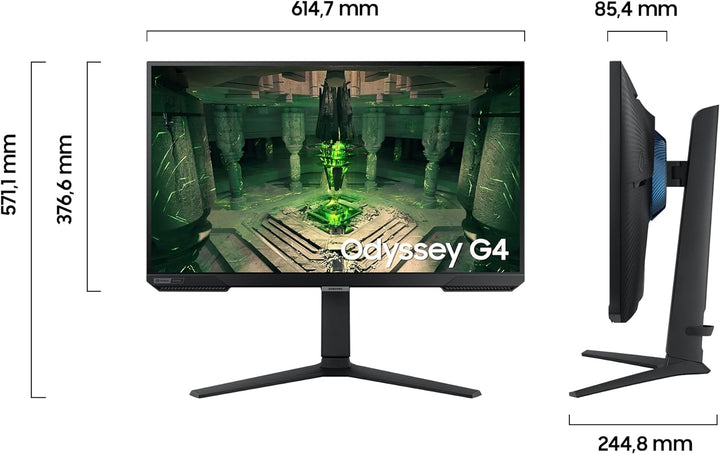 Samsung Odyssey G4B Gaming Monitor LS27BG400EU, 27 Zoll, IPS-Panel, Full HD-Auflösung, AMD FreeSync