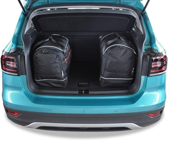KJUST Dedizierte Reisetaschen 3 stk kompatibel mit VW T-CROSS I 2018+ Car Bags
