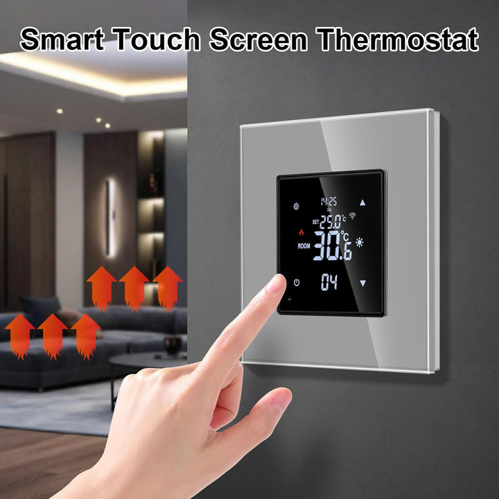 Smart Thermostat Heizung Grau Bodenheizkammer mit Alexa Echo, Google Assistant Konstante Temperaturk